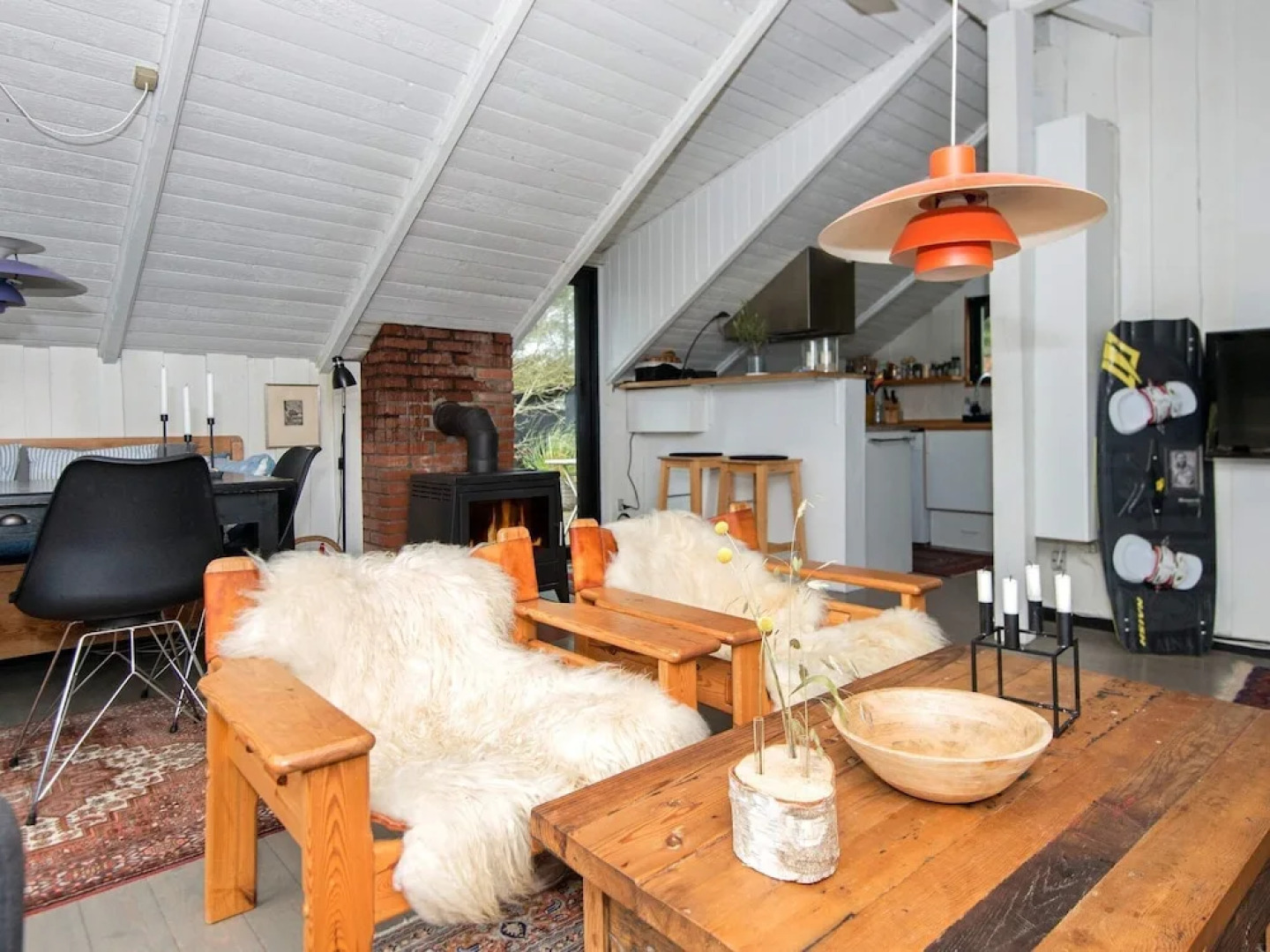 Tranquil Holiday Home in Henne With Barbeque