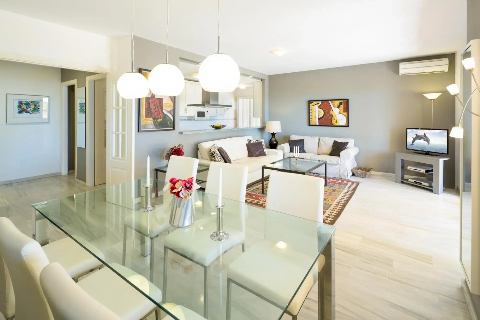 3 bedroom beachfront apartment La Cala de Mijas