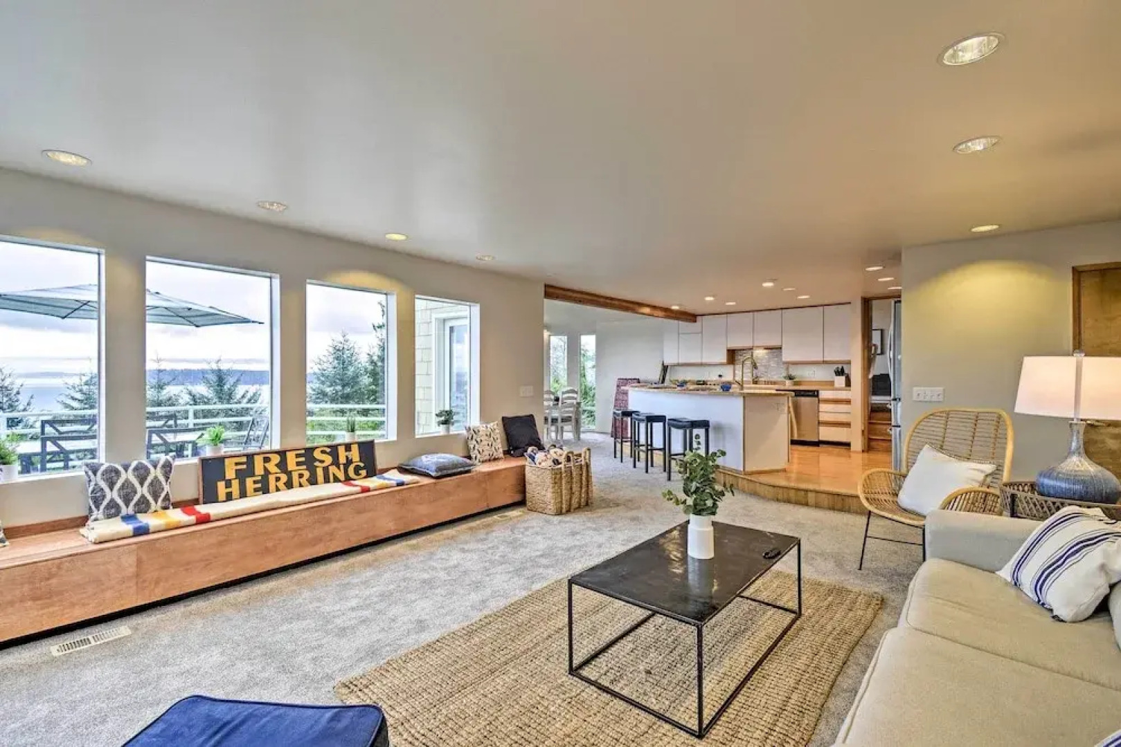 Unique Port Ludlow Home w/ 3 Decks & Hot Tub!