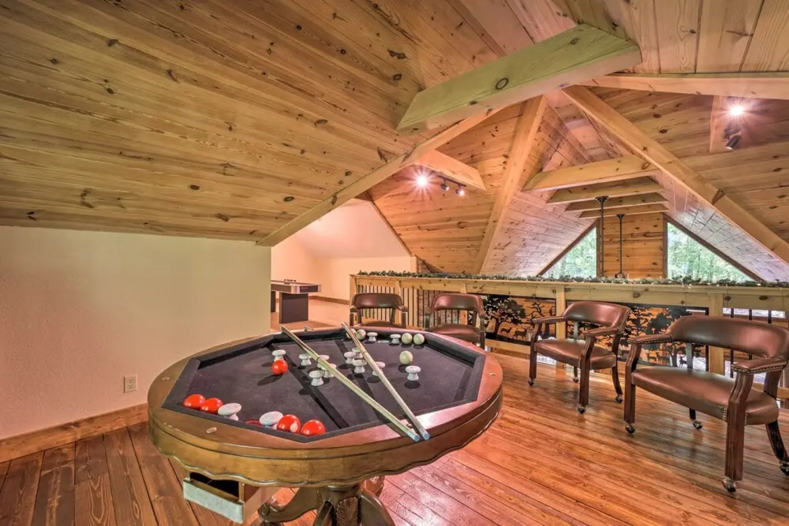 Sapphire Log Cabin w/ Wraparound Deck + Fire Pit!