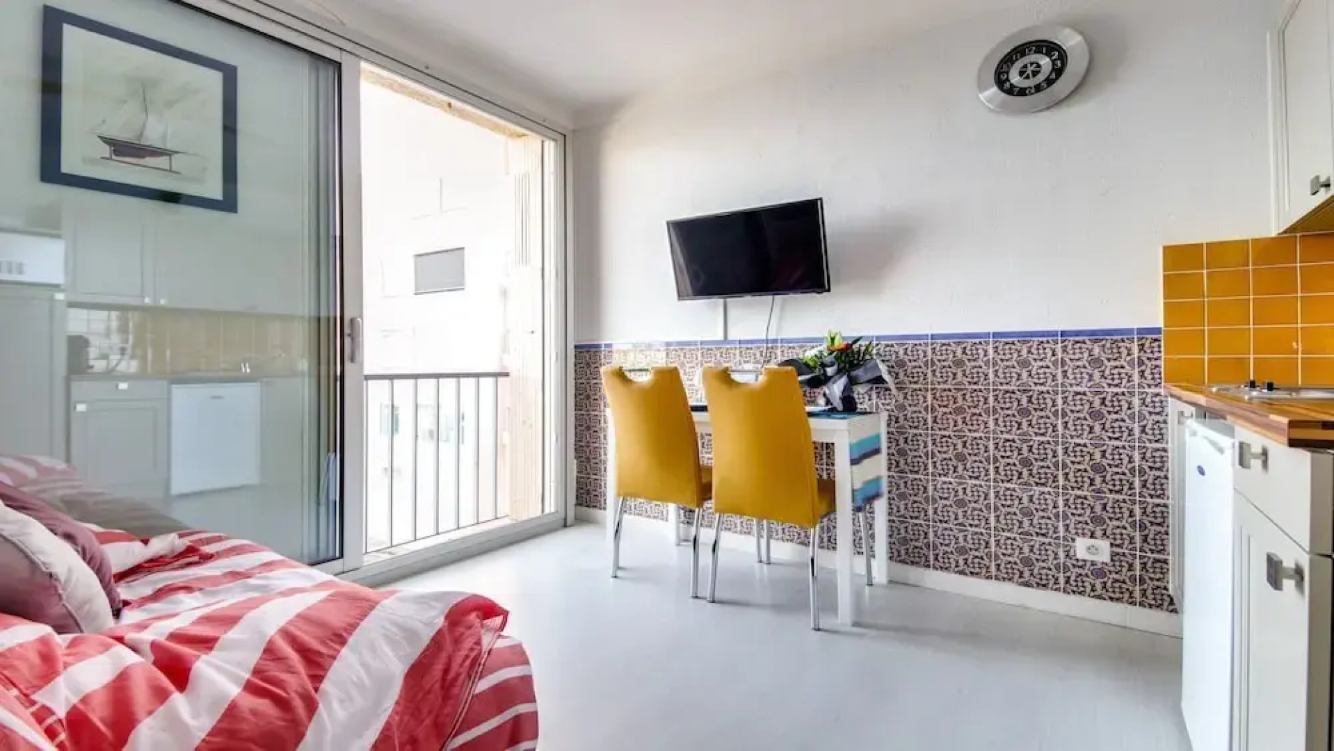 Studio Les Roches Blanches - Vue Mer