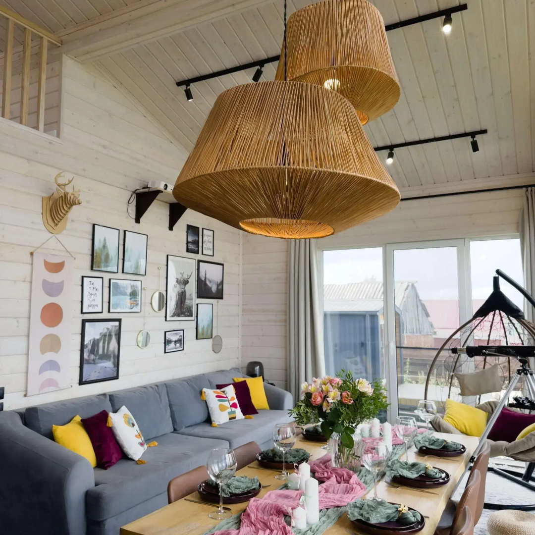 Дом с панорамным видом на Волгу