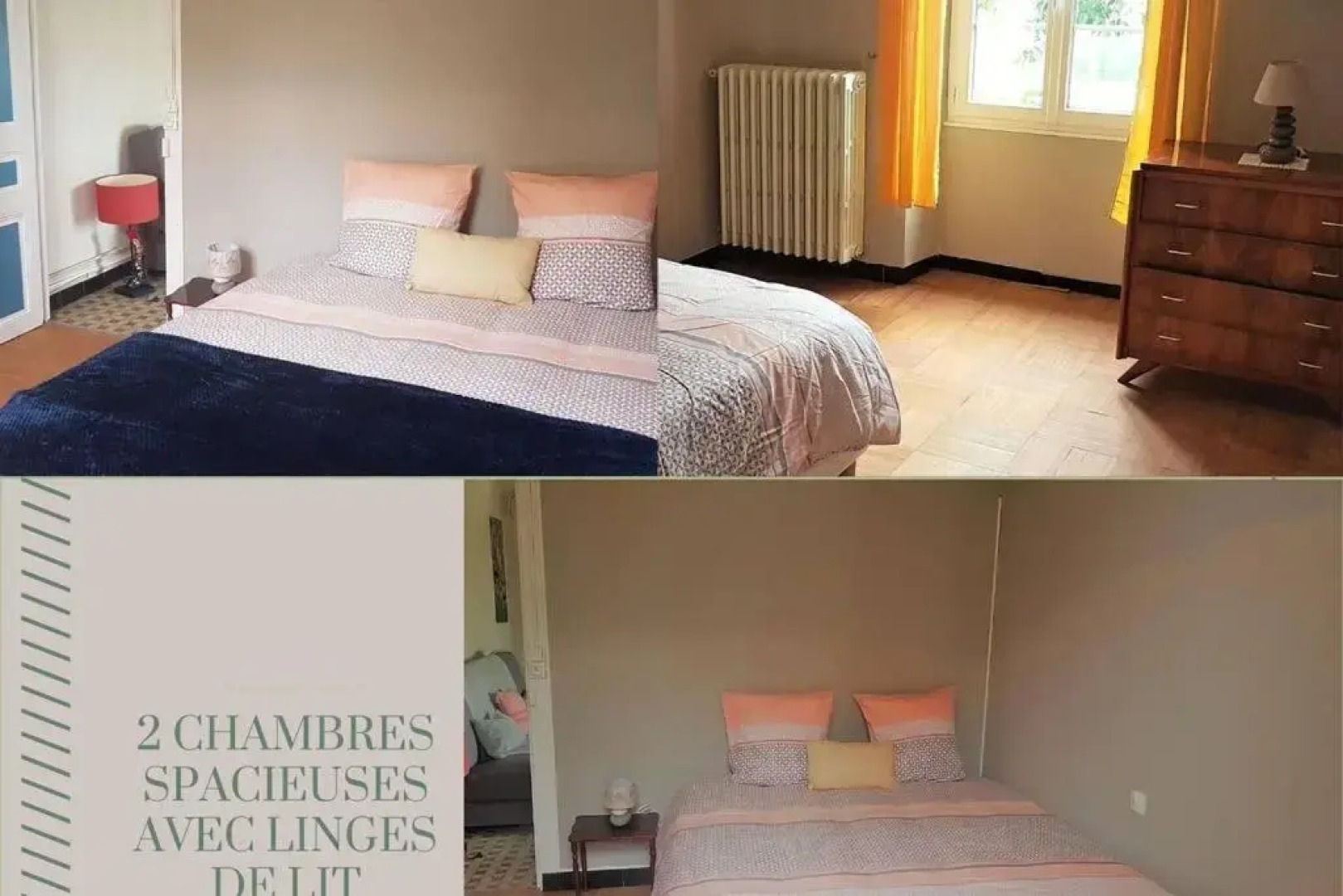 Maison Vintage de Plain Pied Avec Climatisation