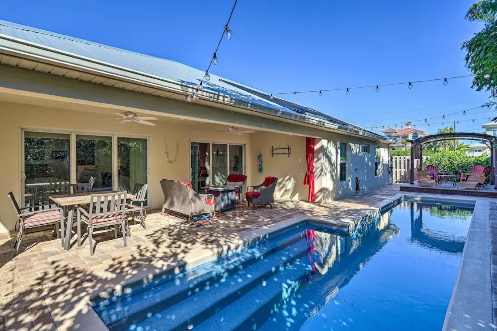 Chic Cocoa Beach Oasis w/ Pool - Steps to Shore!