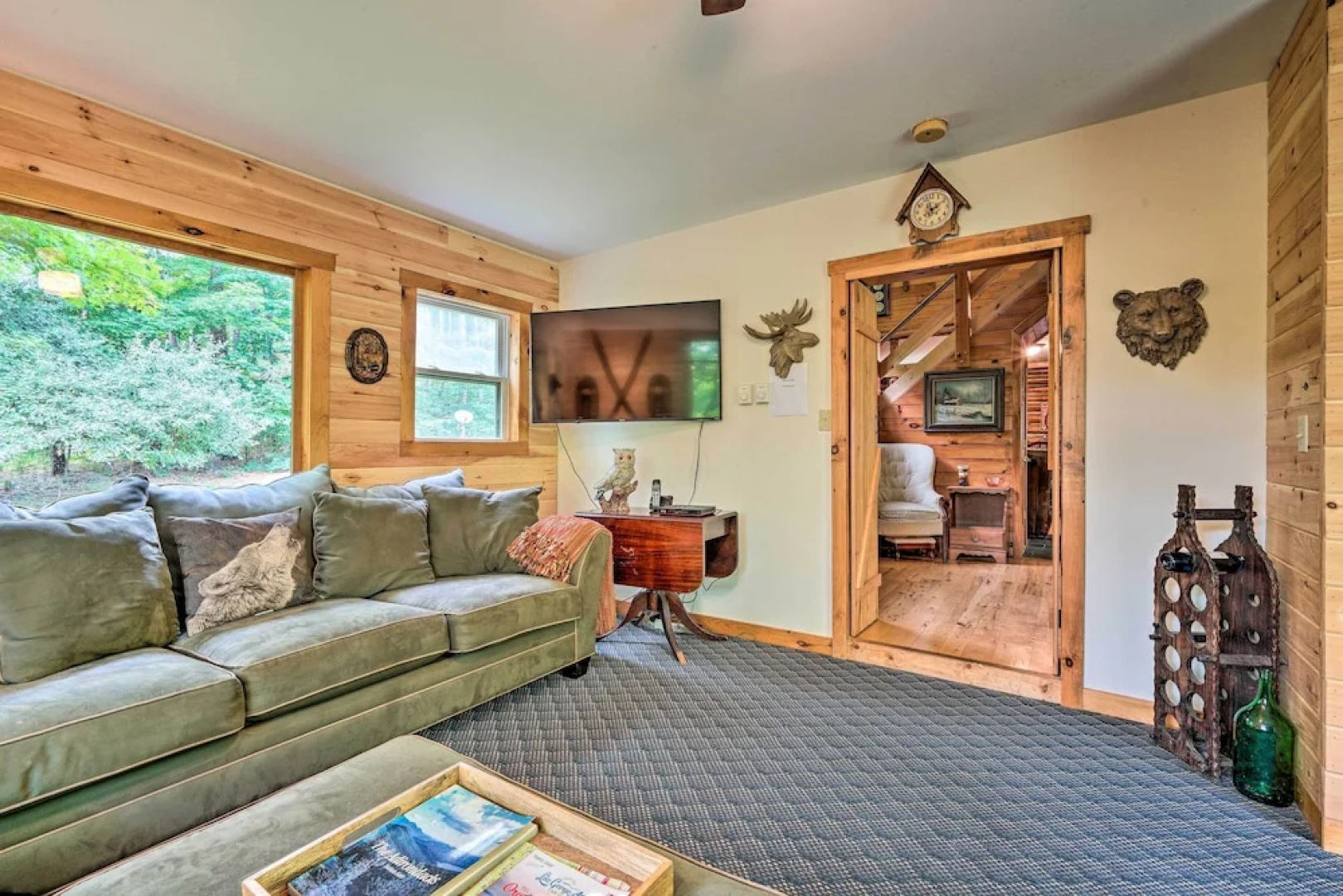 Spacious Mtn Cabin on 7 Private Acres in Athol!