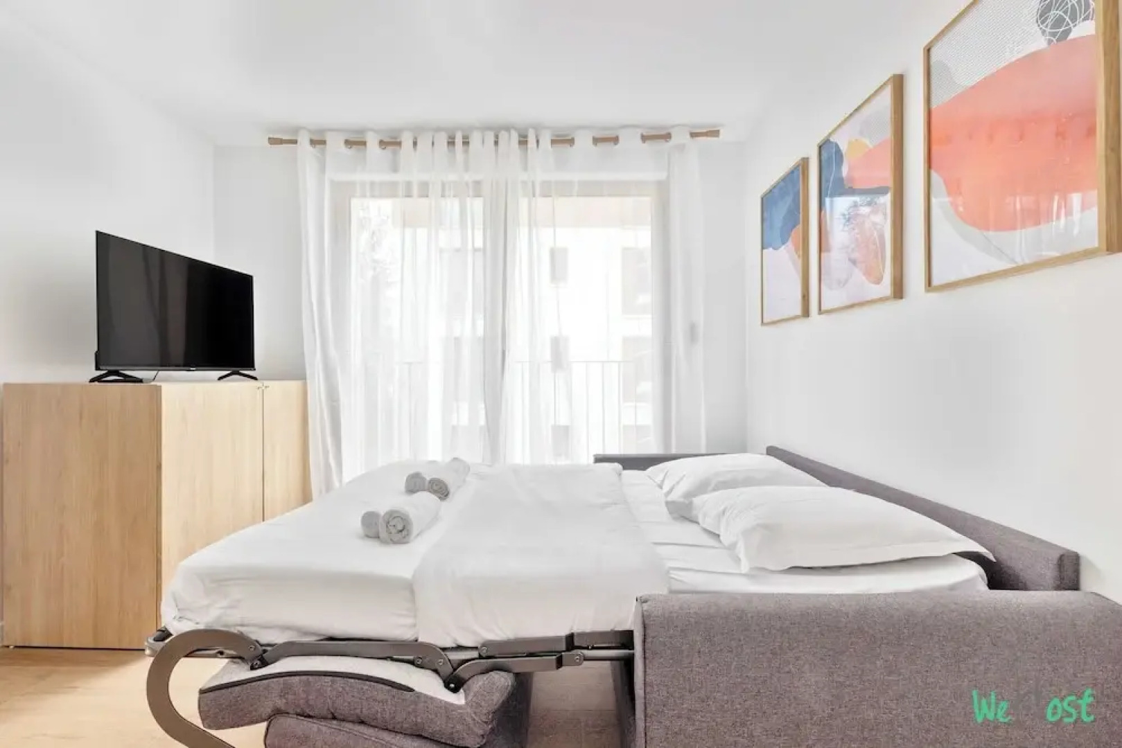 Modern Apt With Balcony -6p-proche Disney/paris