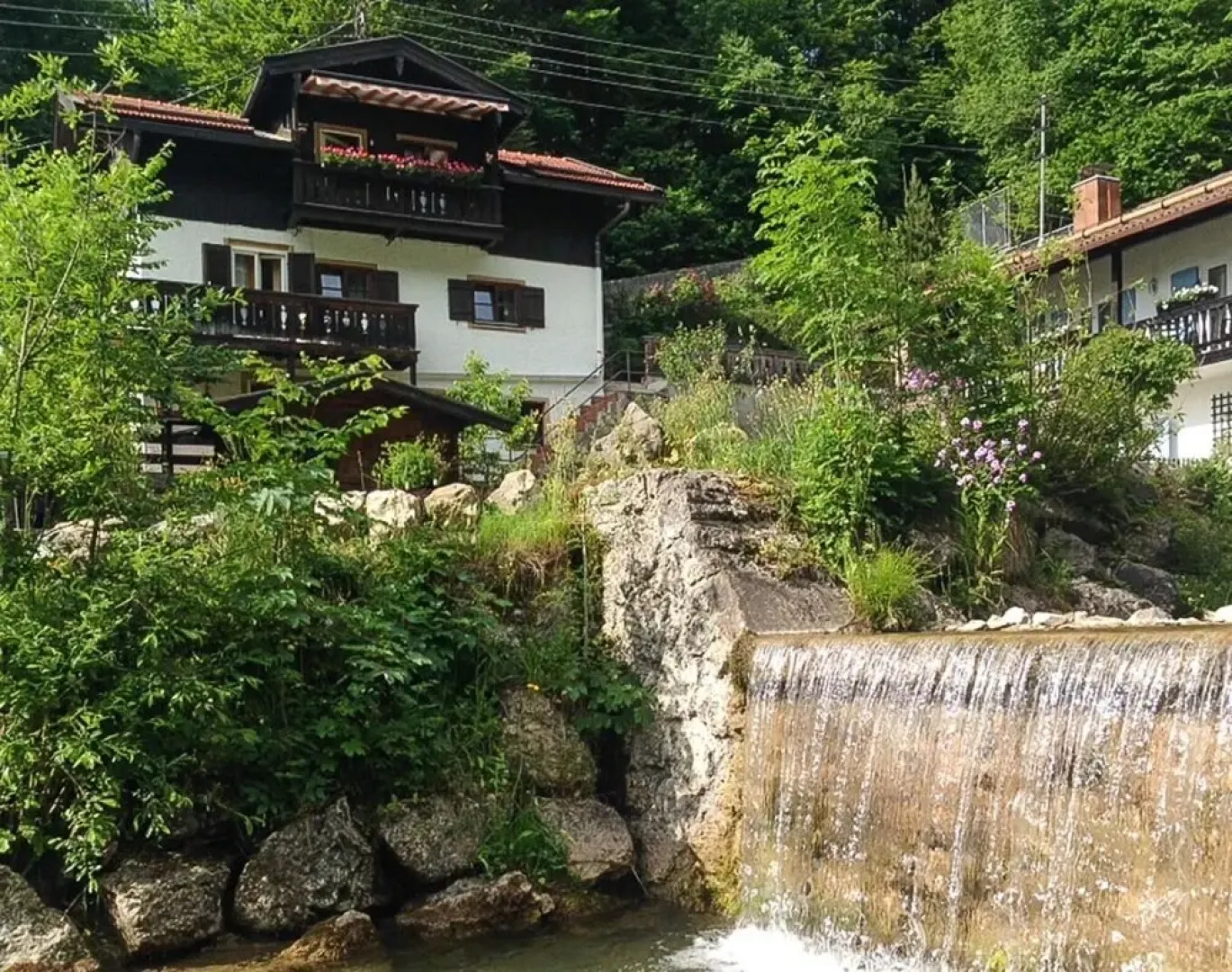 Wildromantisches Appartement am Bachlauf