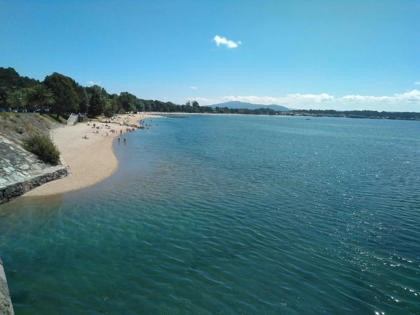 Impresionantes vistas al mar cerca de Santiago