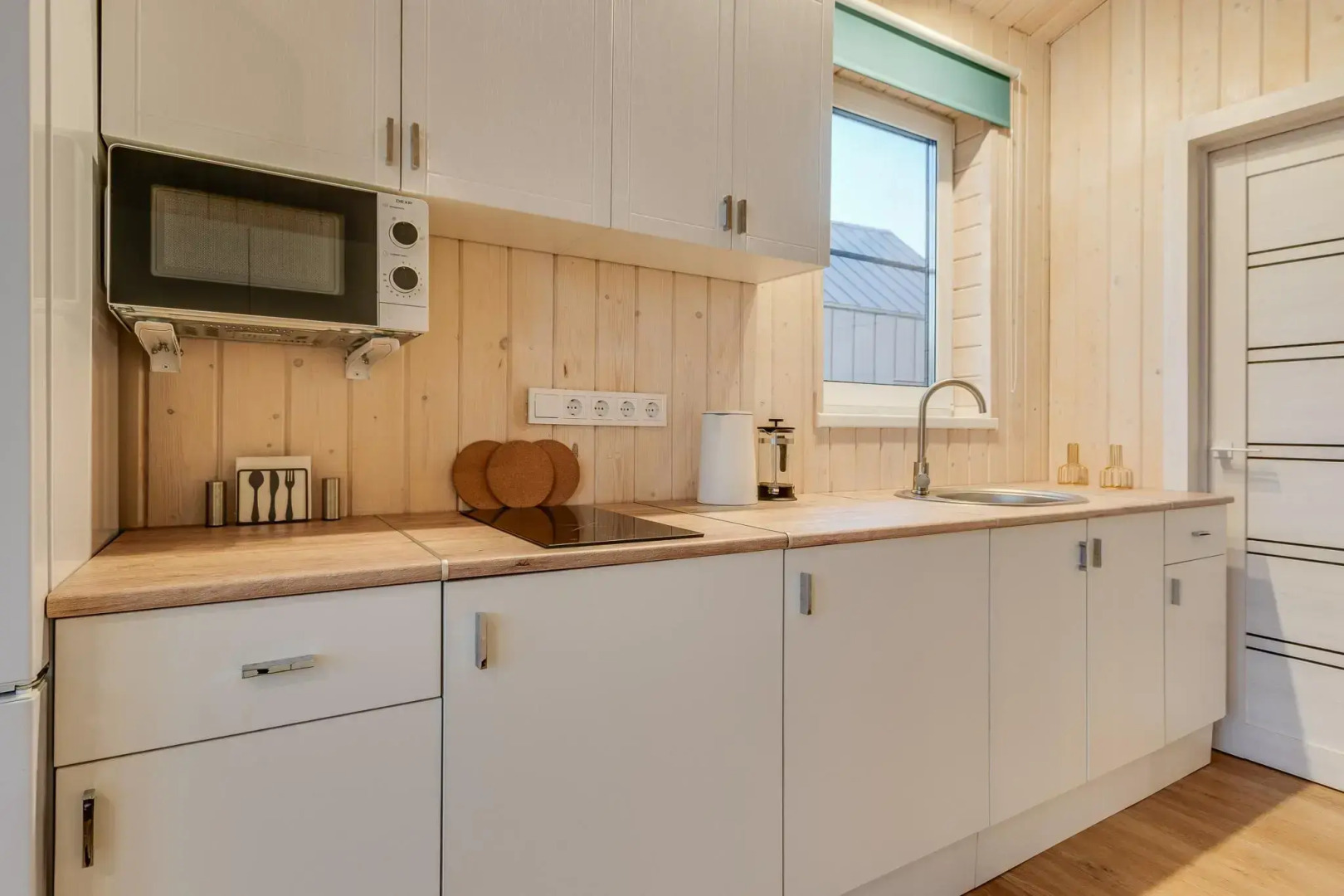 Загородный дом у Охта парка с баней на дровах