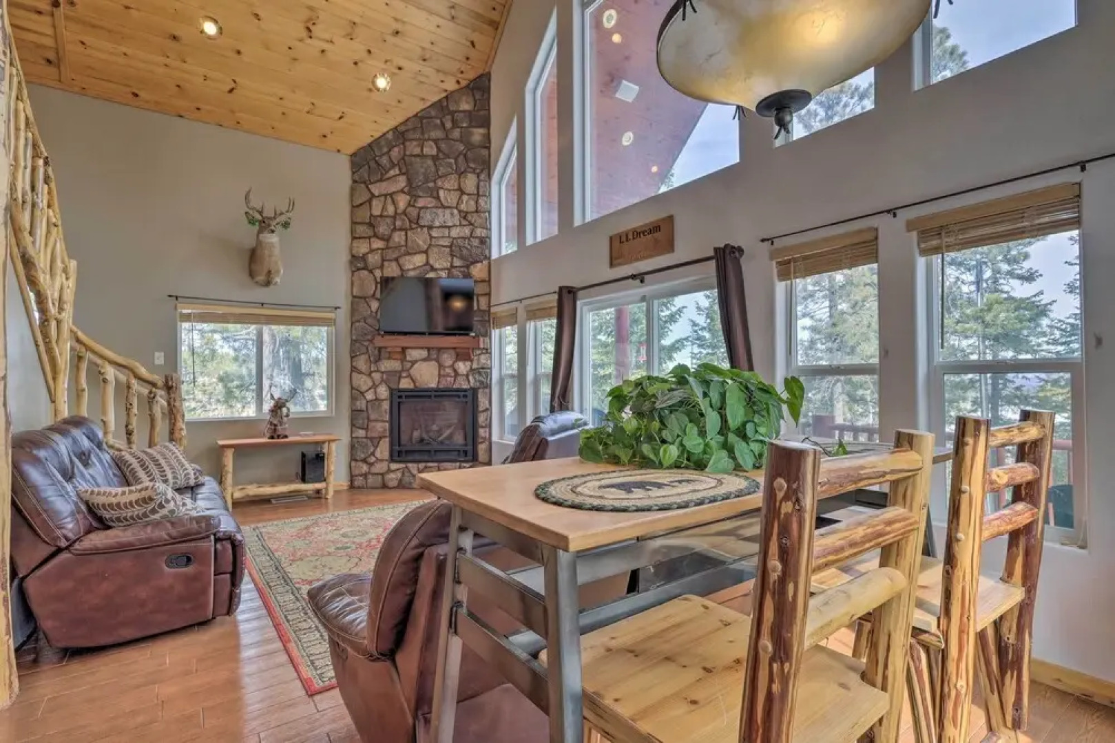 Cabin w/ Deck & Fire Pit in Duck Creek Village