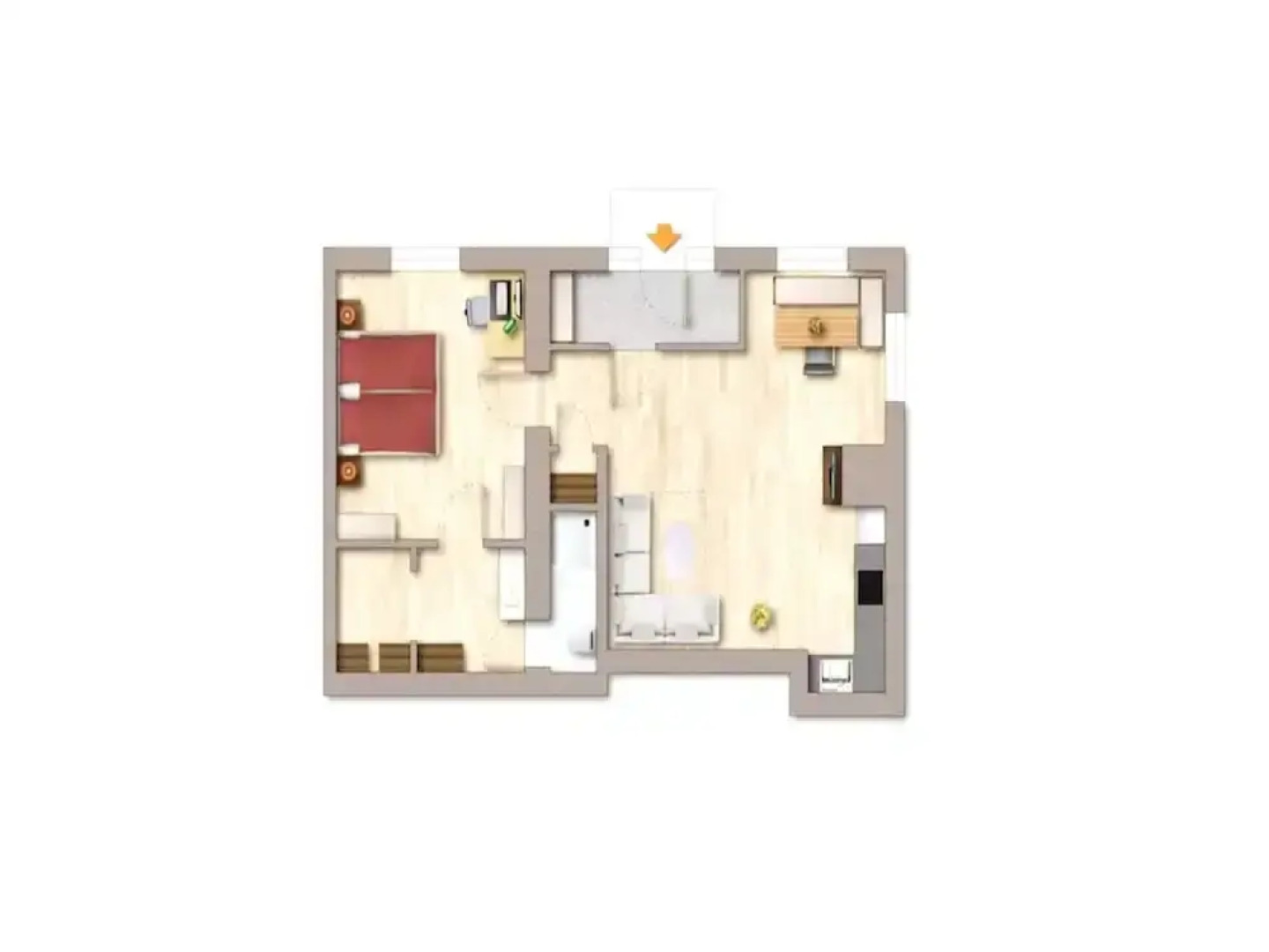 Holiday Home for 3 People in Brixlegg