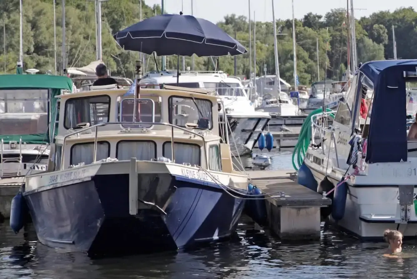 Boats & Yachts at Malchin Harbor by Kuhnle‑Tours