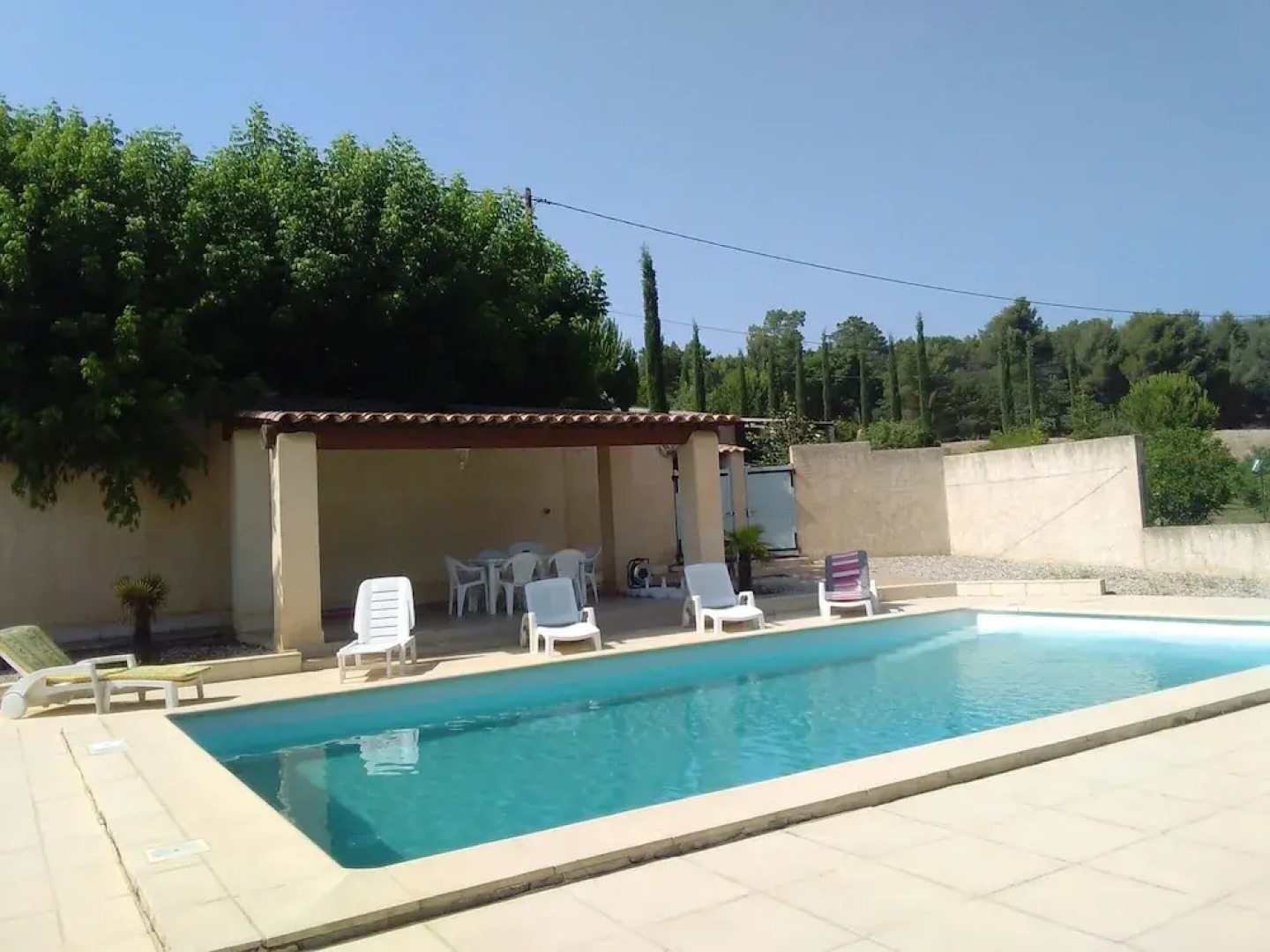 Villa With 2 Bedrooms in Mormoiron, With Private Pool and Furnished Ga