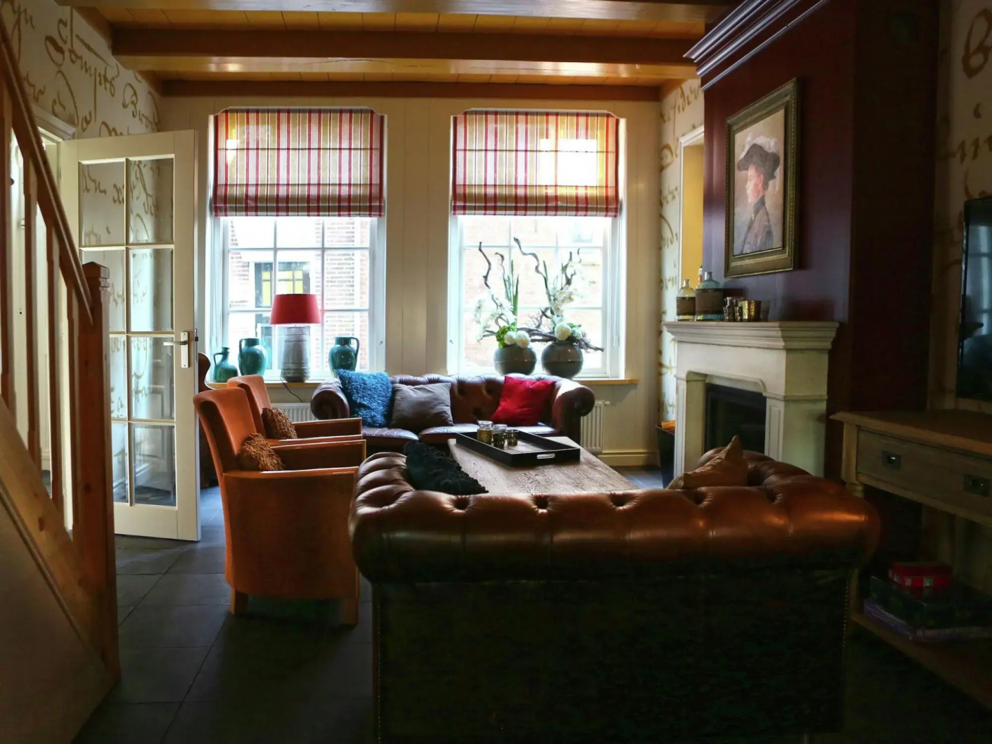 Listed 1777 building with whirlpool in historical Enkhuizen