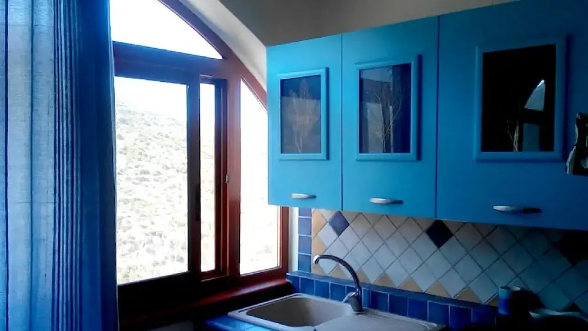 House With 2 Bedrooms in Buggerru, With Furnished Balcony - 2 km From