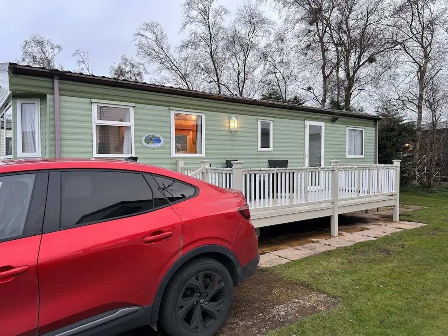 Charming Countryside Static Van With Entertainment