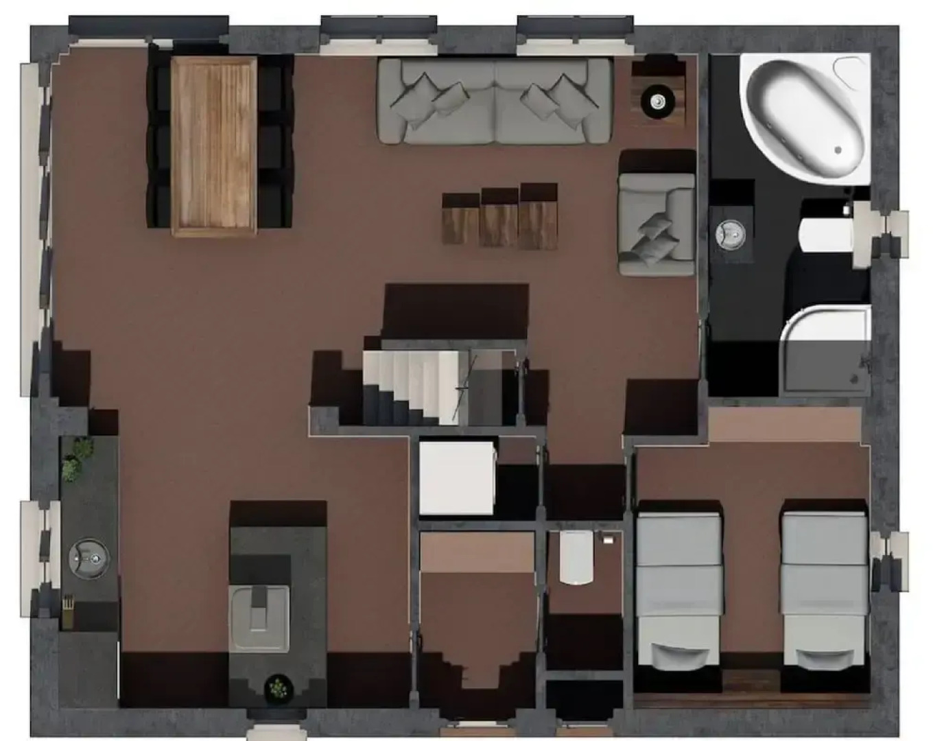 Holiday Home With a Terrace at Bedafse Bergen