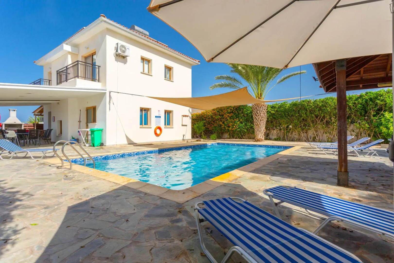Villa Argaka Sunset Large Private Pool Walk to Beach Sea Views A C Wifi Eco-friendly - 2760