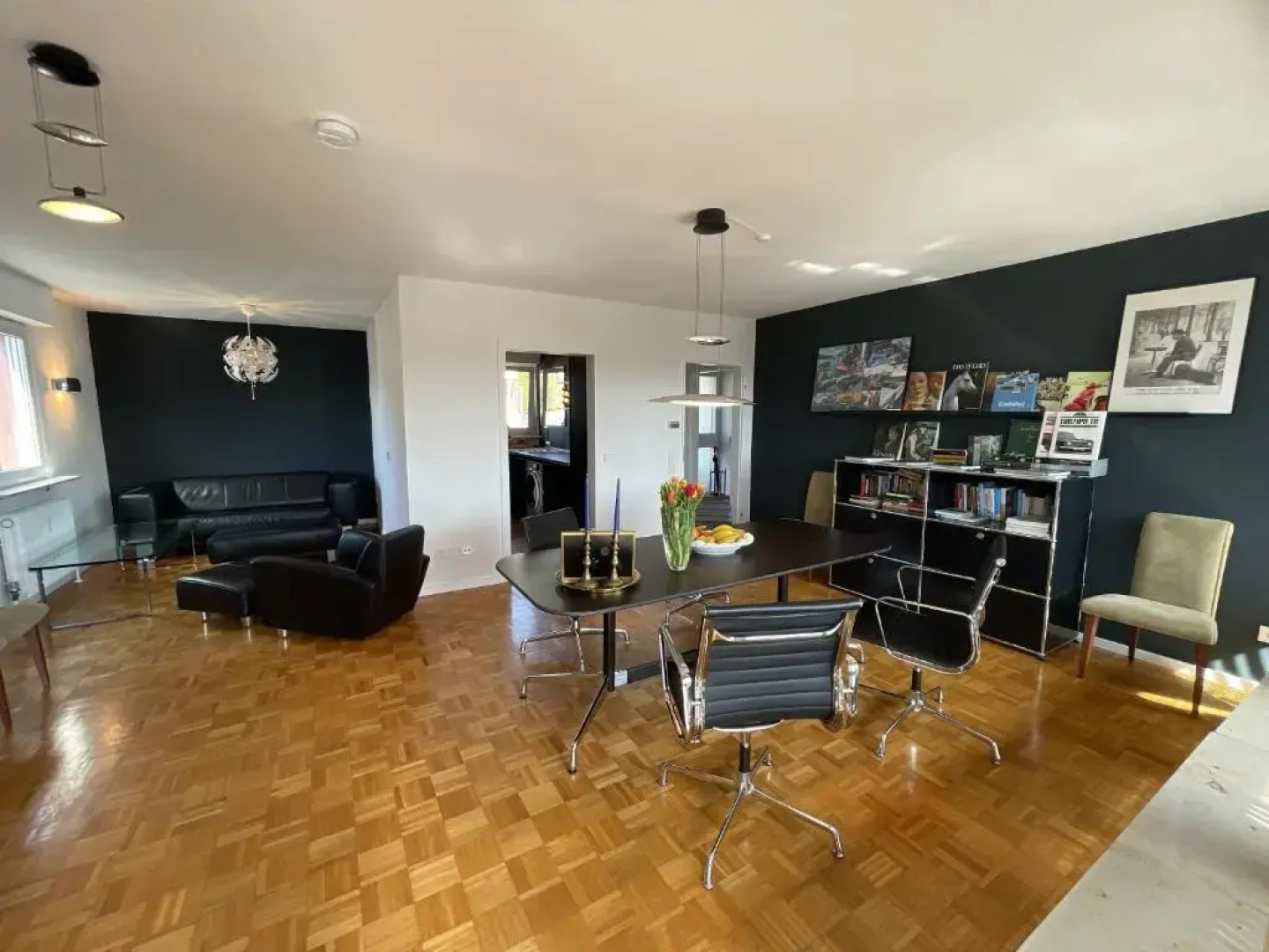 Appartement Region Esslingen - Nähe Messe - Flughafen - Stuttgart - Wohnen und Arbeiten auf Zeit in 120m2 Wohlfühlatmosphäre - ab 3 Übernachtungen - geeignet für 4 Personen - Beistellbett möglich - Kinder und Tiere willkommen - Garage für e-bikes