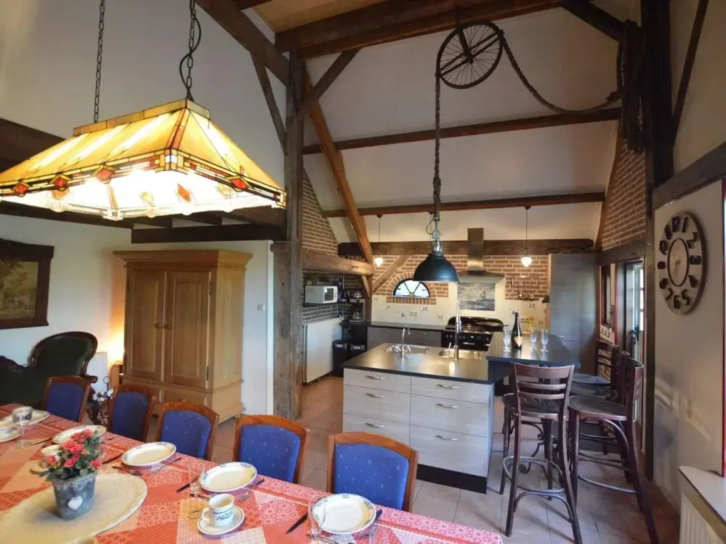 House Situated Peacefully on a Vast Green