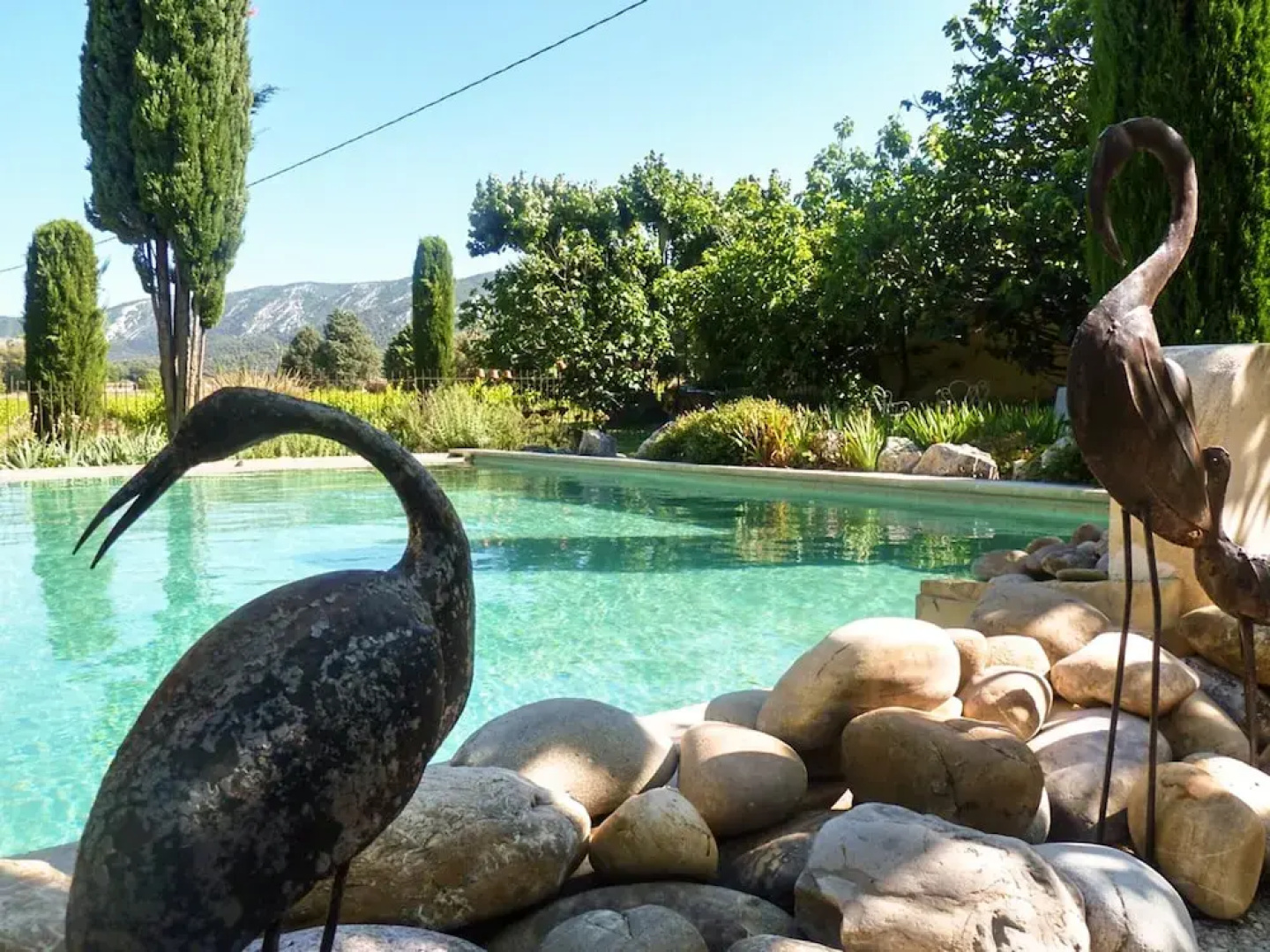 House With 2 Bedrooms in Oppède, With Wonderful Mountain View, Pool Ac