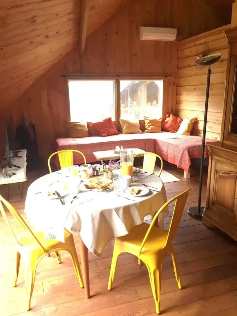 Chalet With 2 Bedrooms in Mézos, With Pool Access, Enclosed Garden and Wifi - 15 km From the Beach