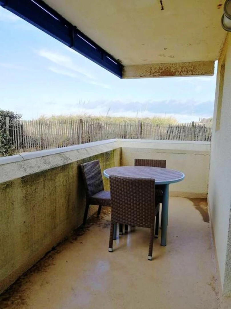 Apartment With one Bedroom in Lacanau, With Shared Pool and Furnished Terrace - 20 m From the Beach