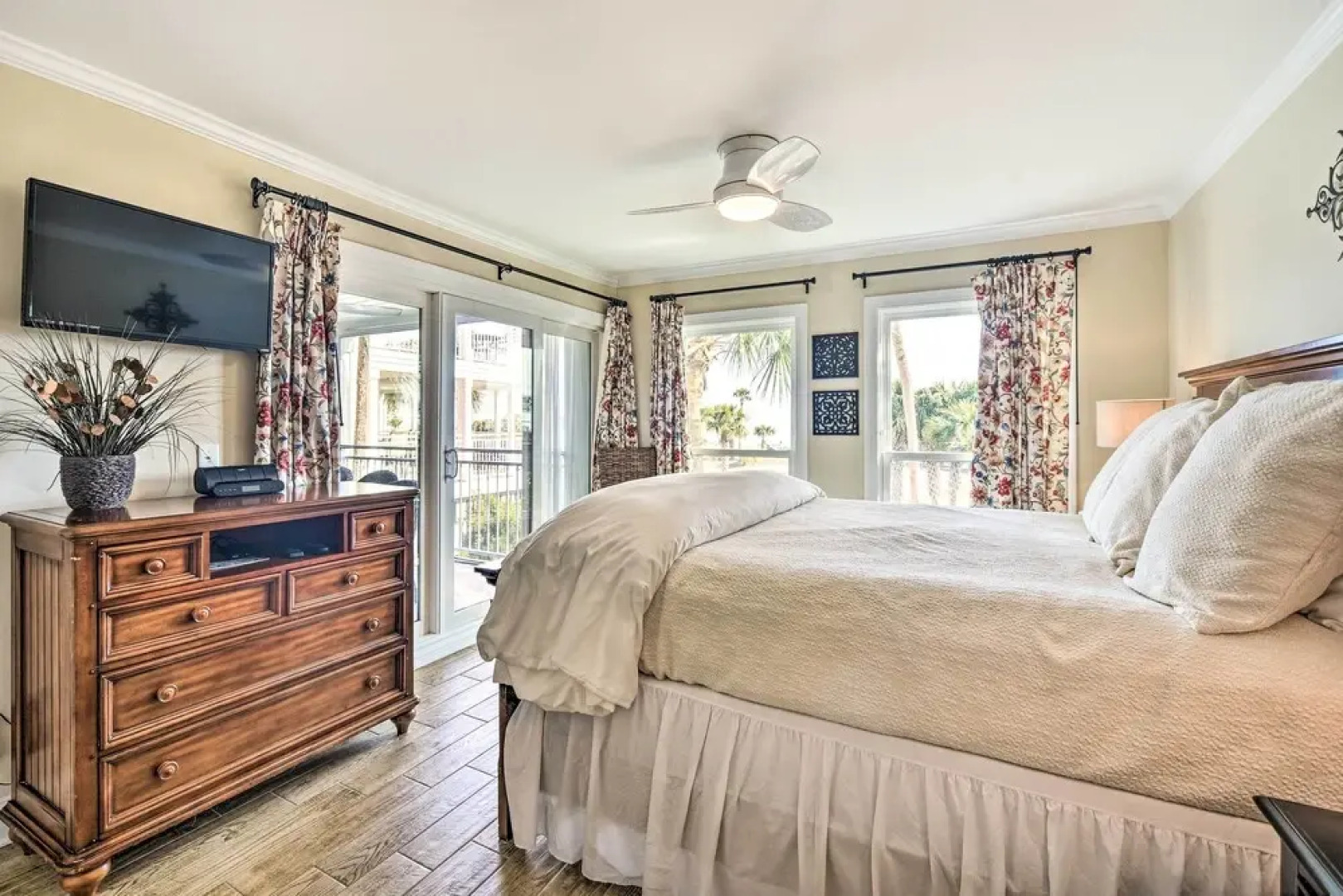 Luxe Villa w/ Spacious Patio, Steps to Beach!