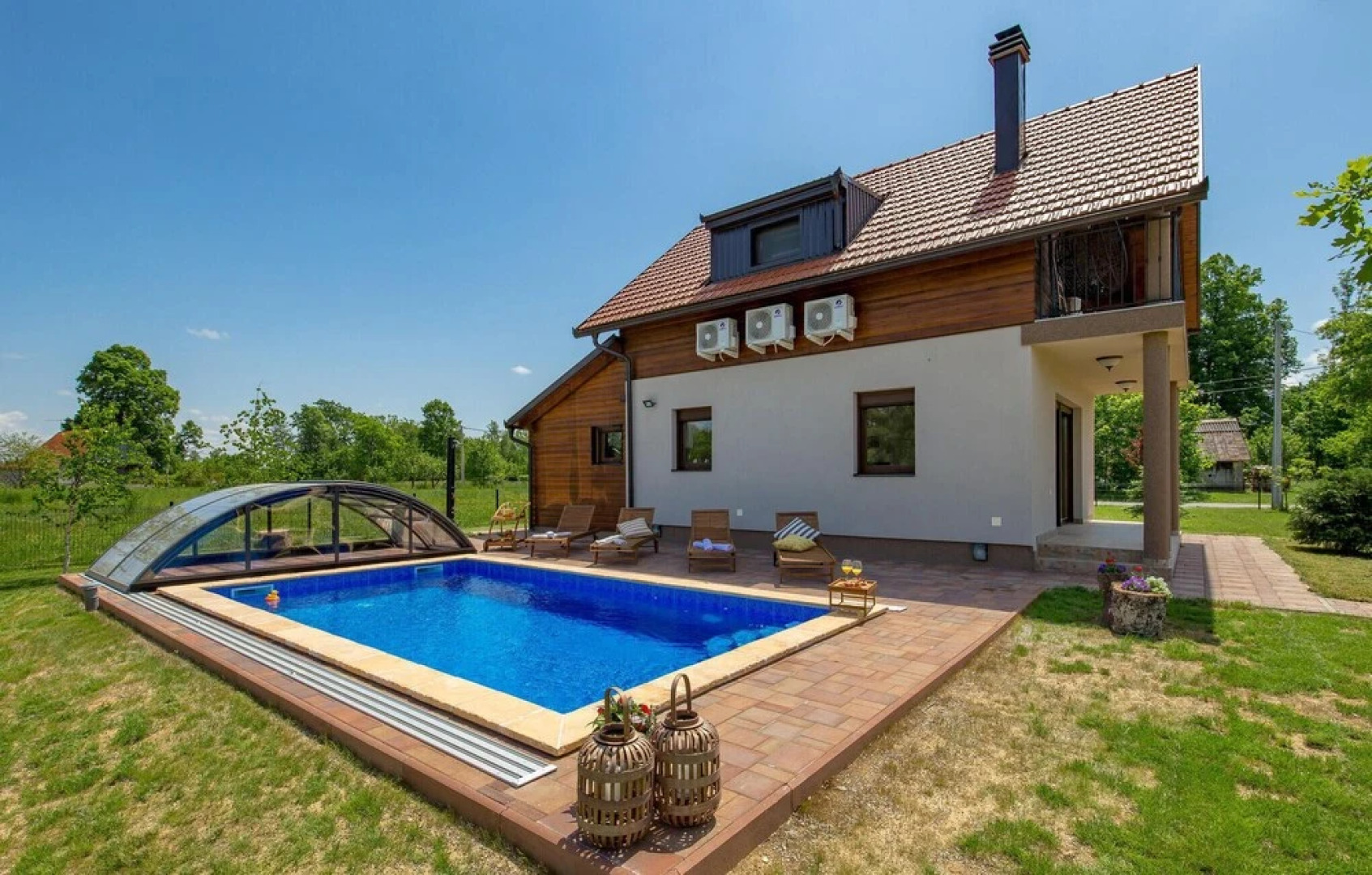 Beautiful Home in Gospic With 2 Bedrooms, Wifi and Outdoor Swimming Pool