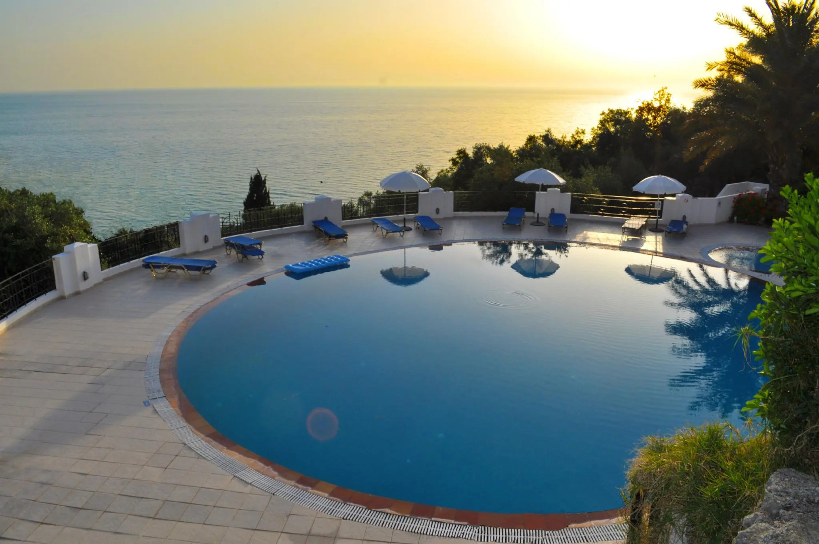 Holiday House With Pool Maria on Agios Gordios Beach