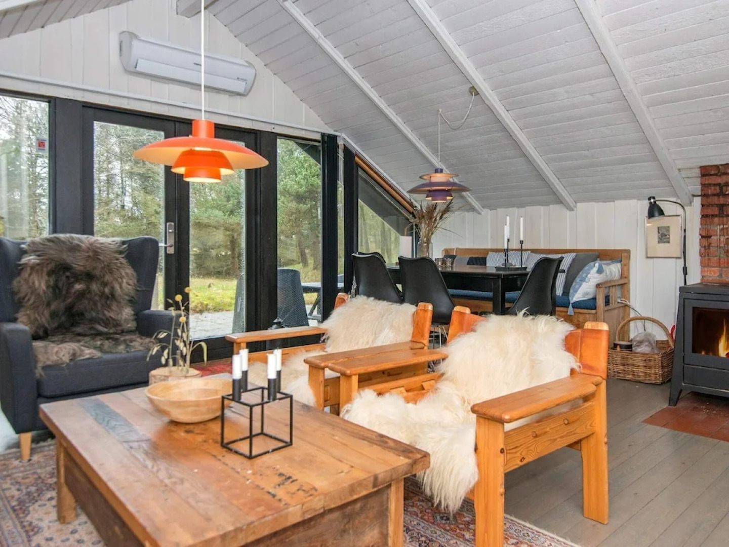 Tranquil Holiday Home in Henne With Barbeque