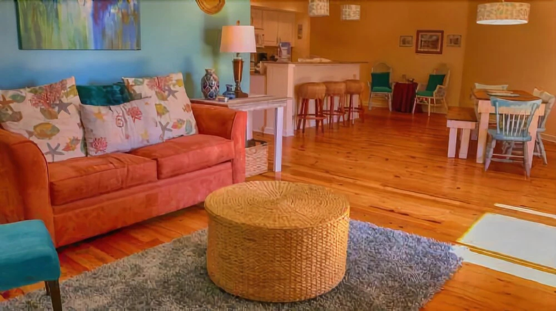 Club at Mexico Beach 1G Red Fish Blue Fish