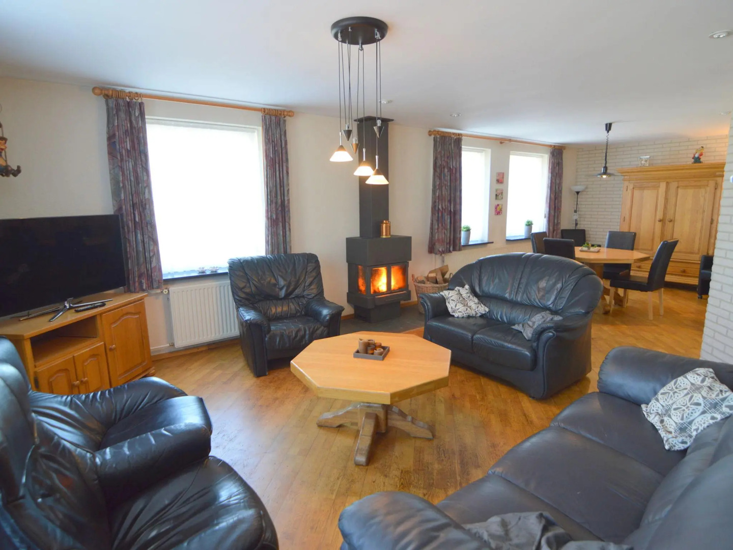 In beautiful rural area located holidayfarm with recreation room and garden