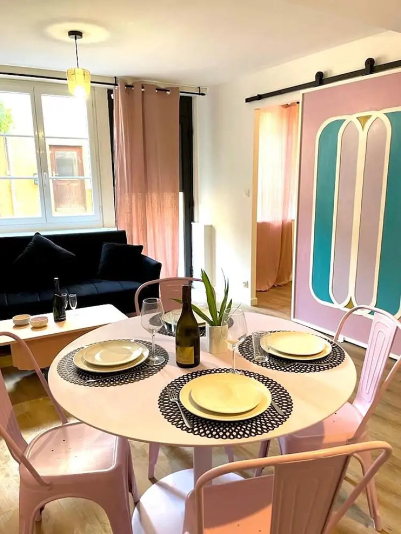 Rainbow housing à Vinzelles