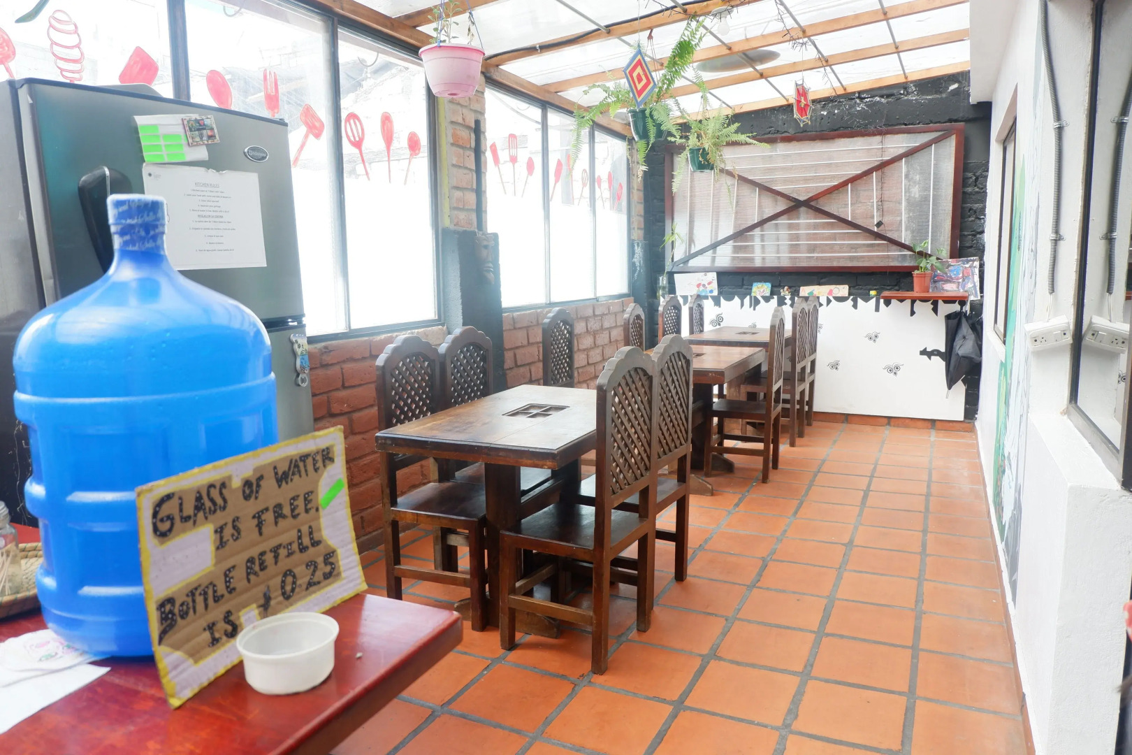 Hostal Carolina en Baos Ecuador