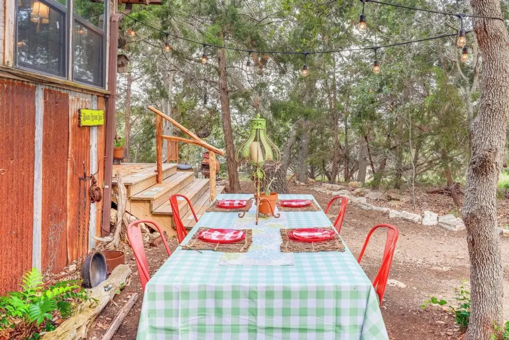Pet-friendly Wimberley Cabin w/ Fire Pit & Hot Tub