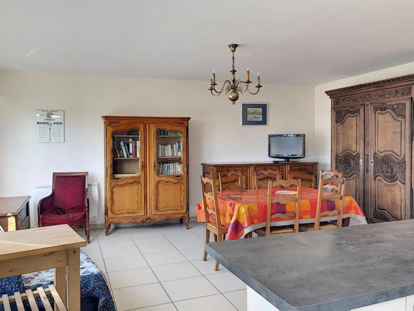 Appartement Granville, 3 pièces, 4 personnes - FR-1-361-59