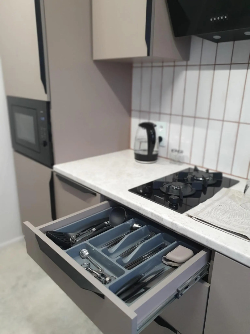 Апартаменты Три семерки на улице Гостиная