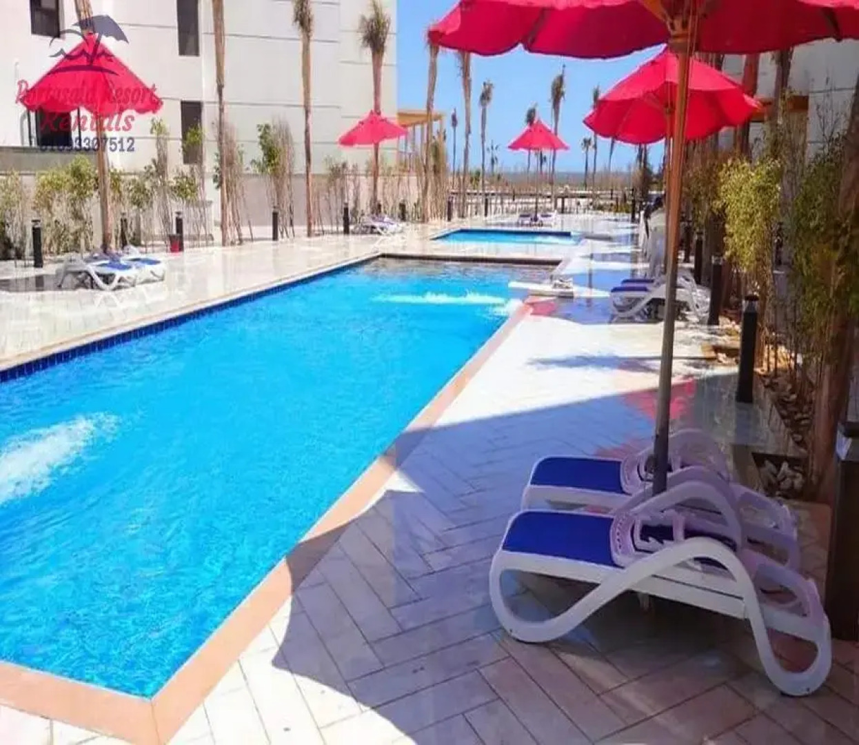 شقه فندقيه منتجع Porto said