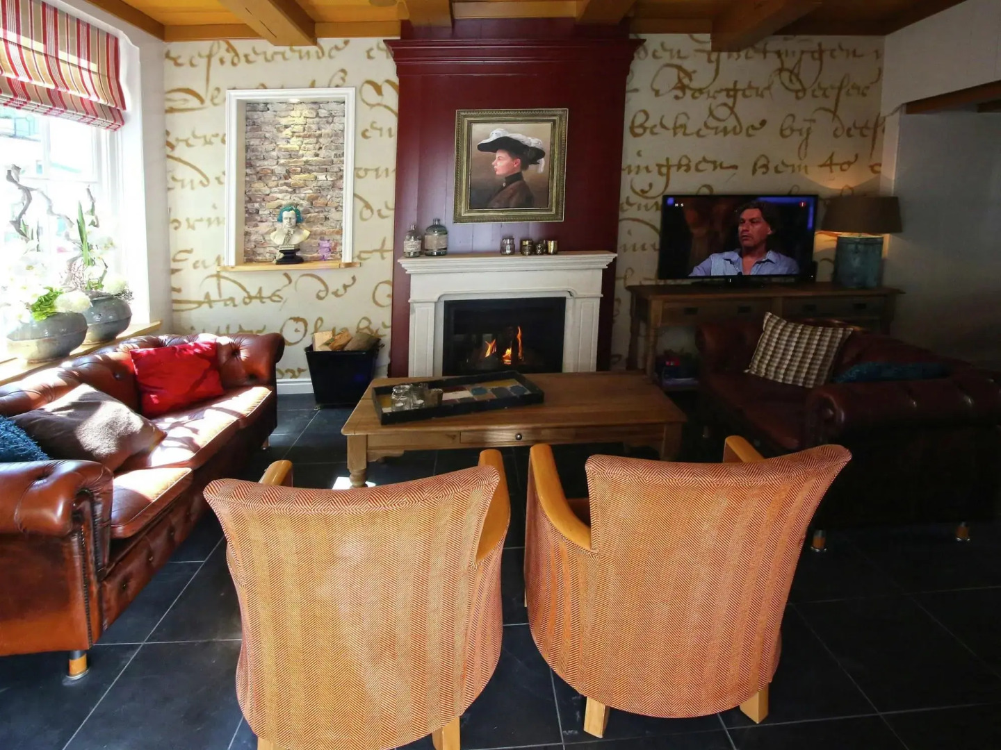 Listed 1777 building with whirlpool in historical Enkhuizen