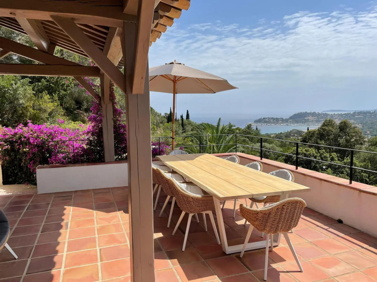 Villa in Cavalaire With Sea View & Pool