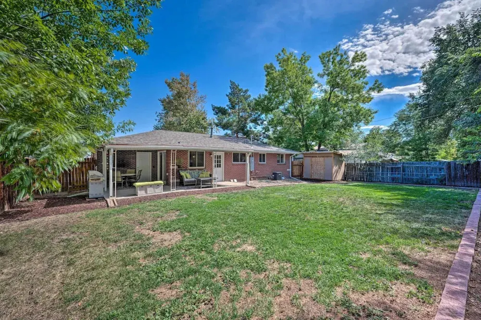 Fenced Yard + Patio: Pet-friendly Denver Home Base