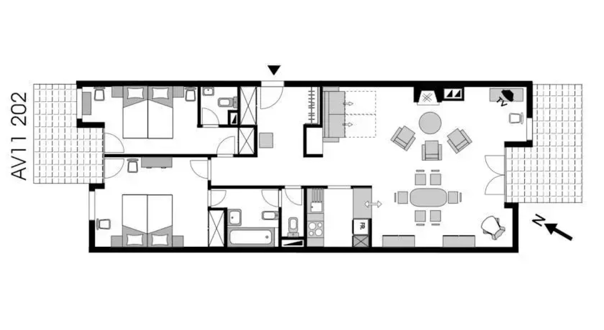 Apartment Mercure 202