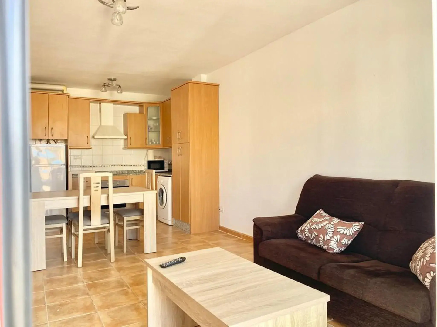 Spacious apartment in Villaricos with sea view