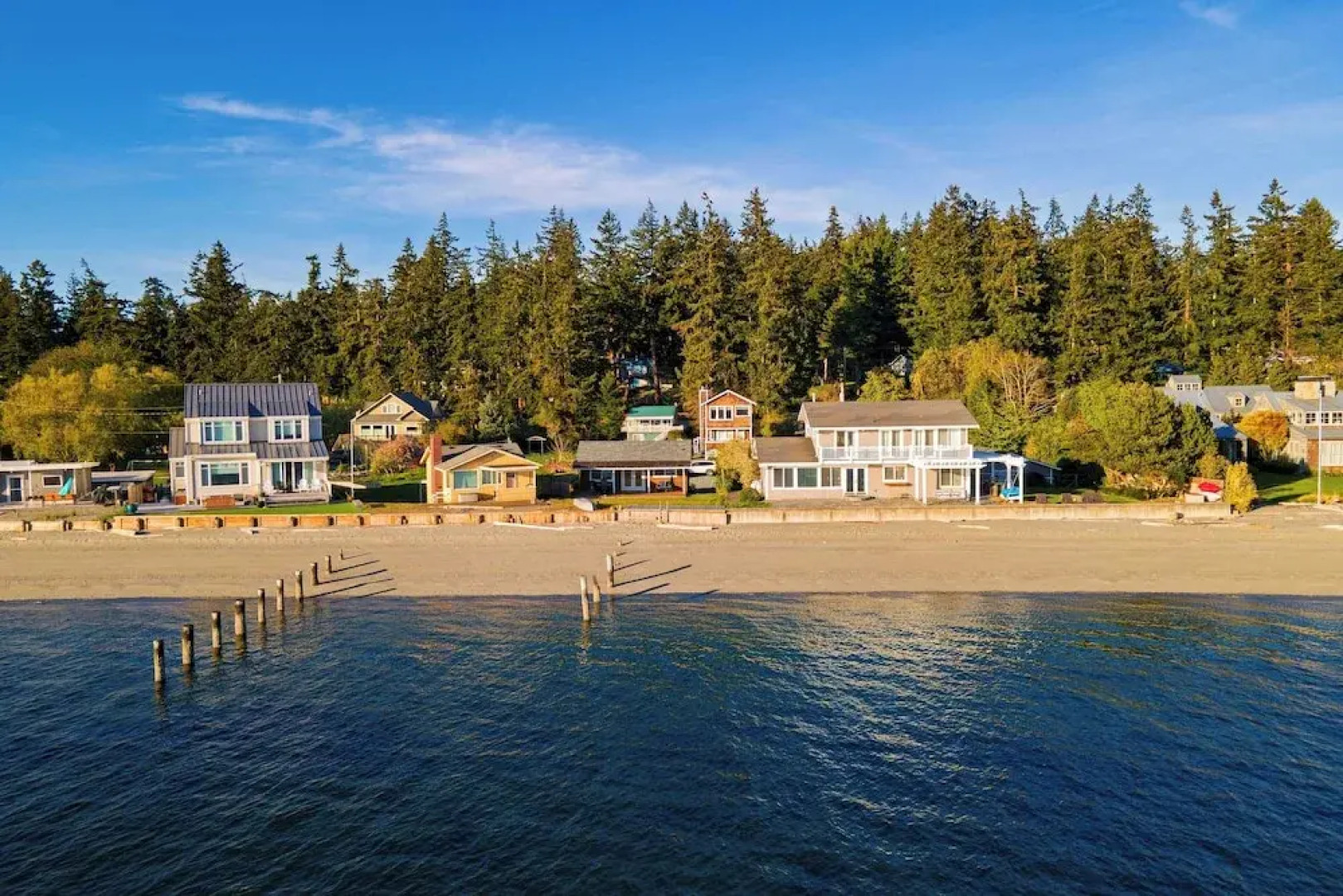 Cozy Whidbey Island Stay Steps on the Beach Fireplace, Bbq, Near Trails