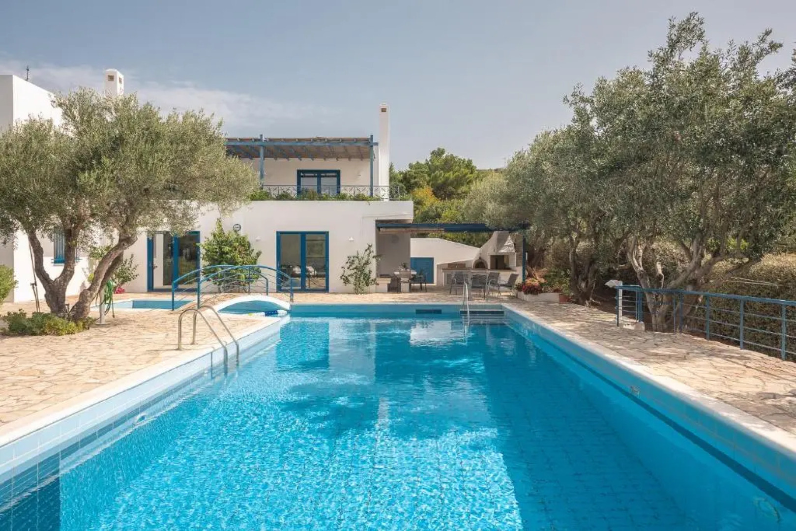 Summer Villa Pasiphae Private Pool - BBQ -Beach 2min