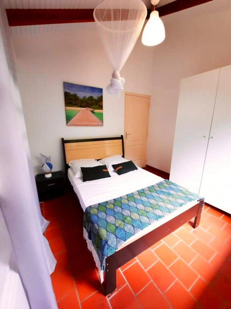 Villa de 2 chambres avec piscine privee jardin clos et wifi a Le Marin a 1 km de la plage