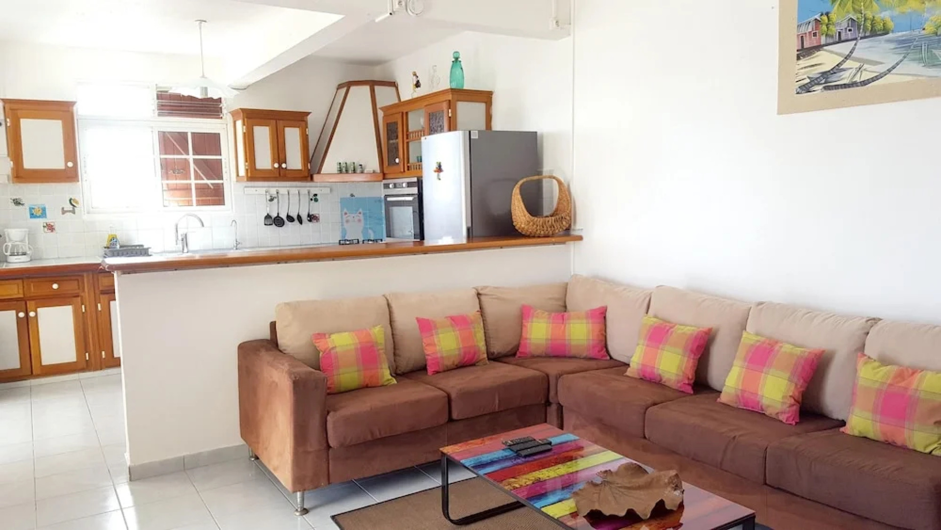 House With 2 Bedrooms in Vieux Habitants, With Wonderful sea View, Enc