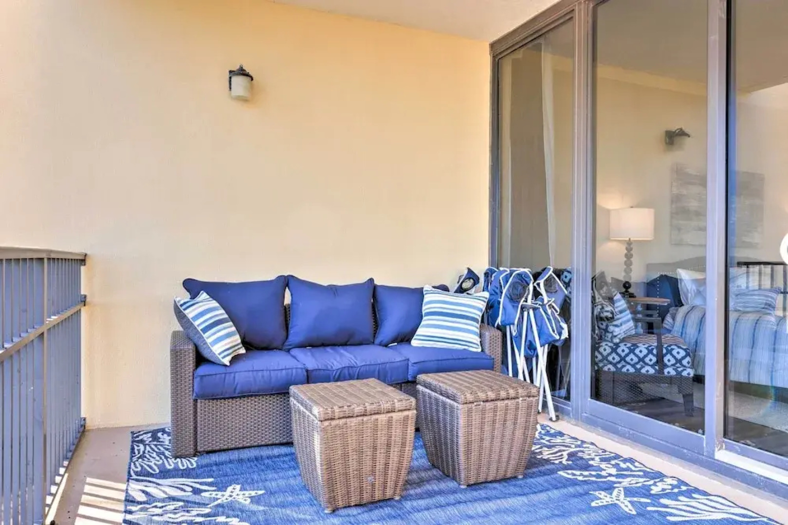 Sunny First-floor Condo w/ Ocean-view Balcony!