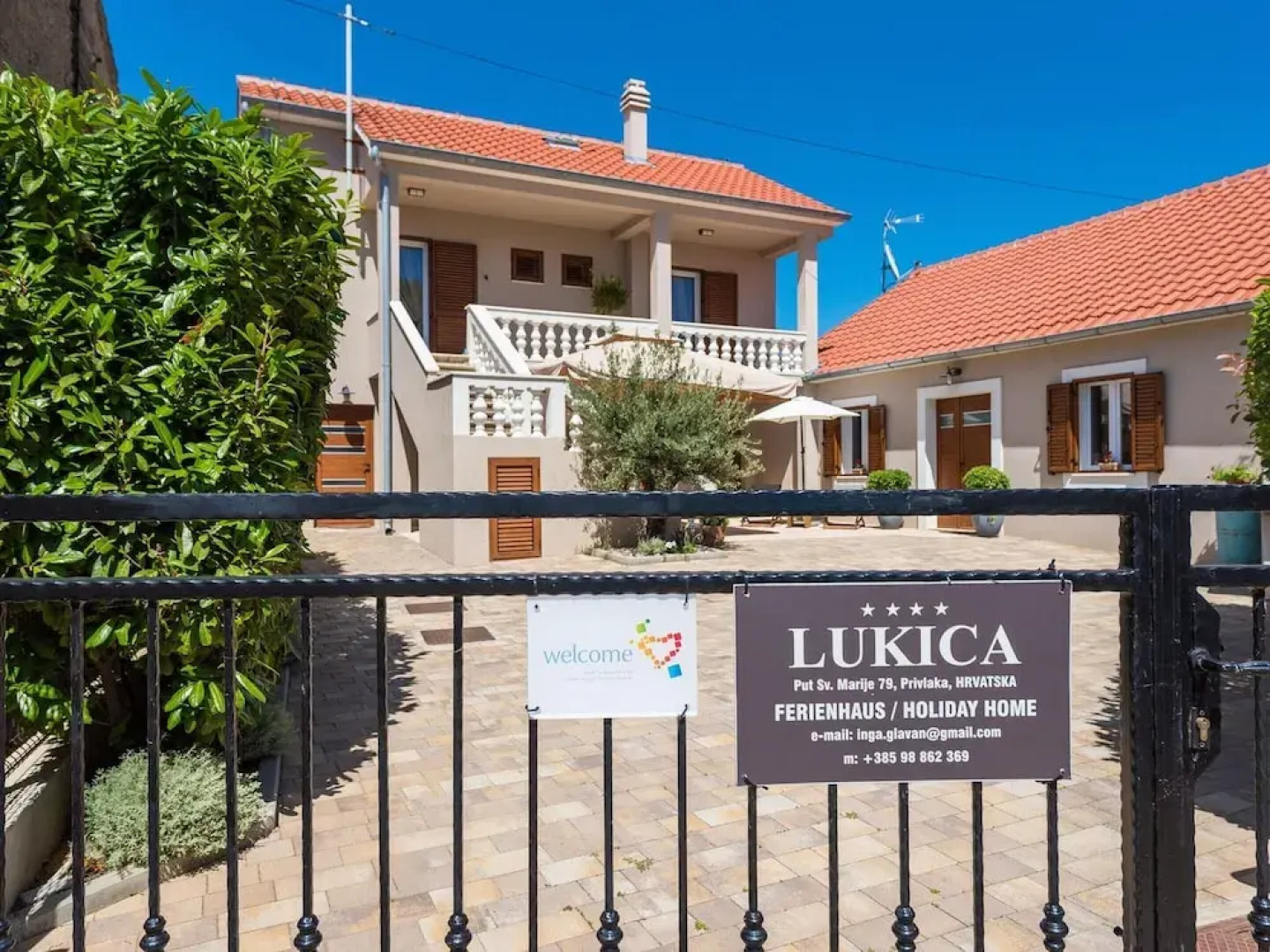 Spacious Holiday Home in Privlaka With Garden